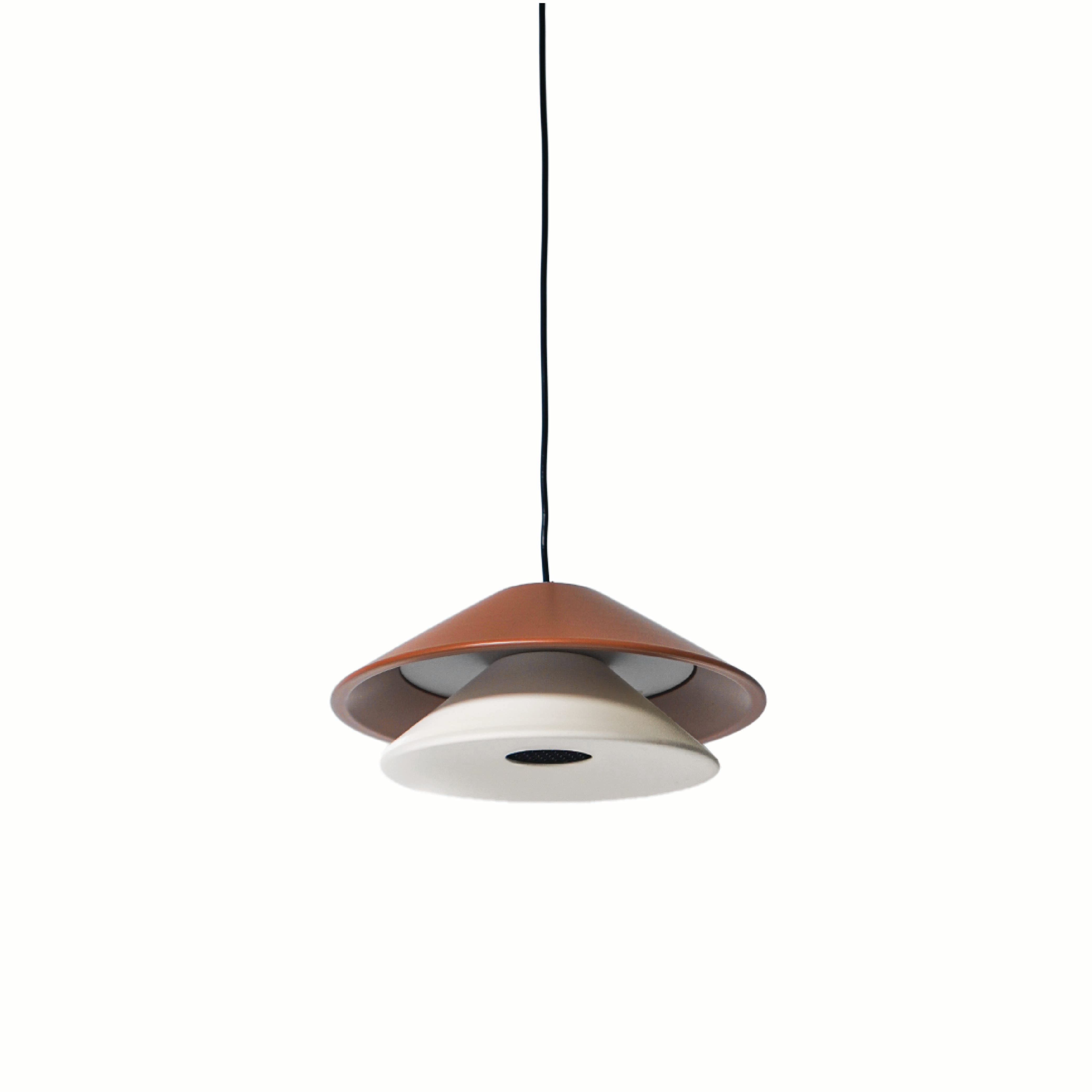 ไฟห้อยเดี่ยว LED SL LIGHTING รุ่น CONE 5 วัตต์ WARM WHITE สีเบจ/น้ำตาล_0