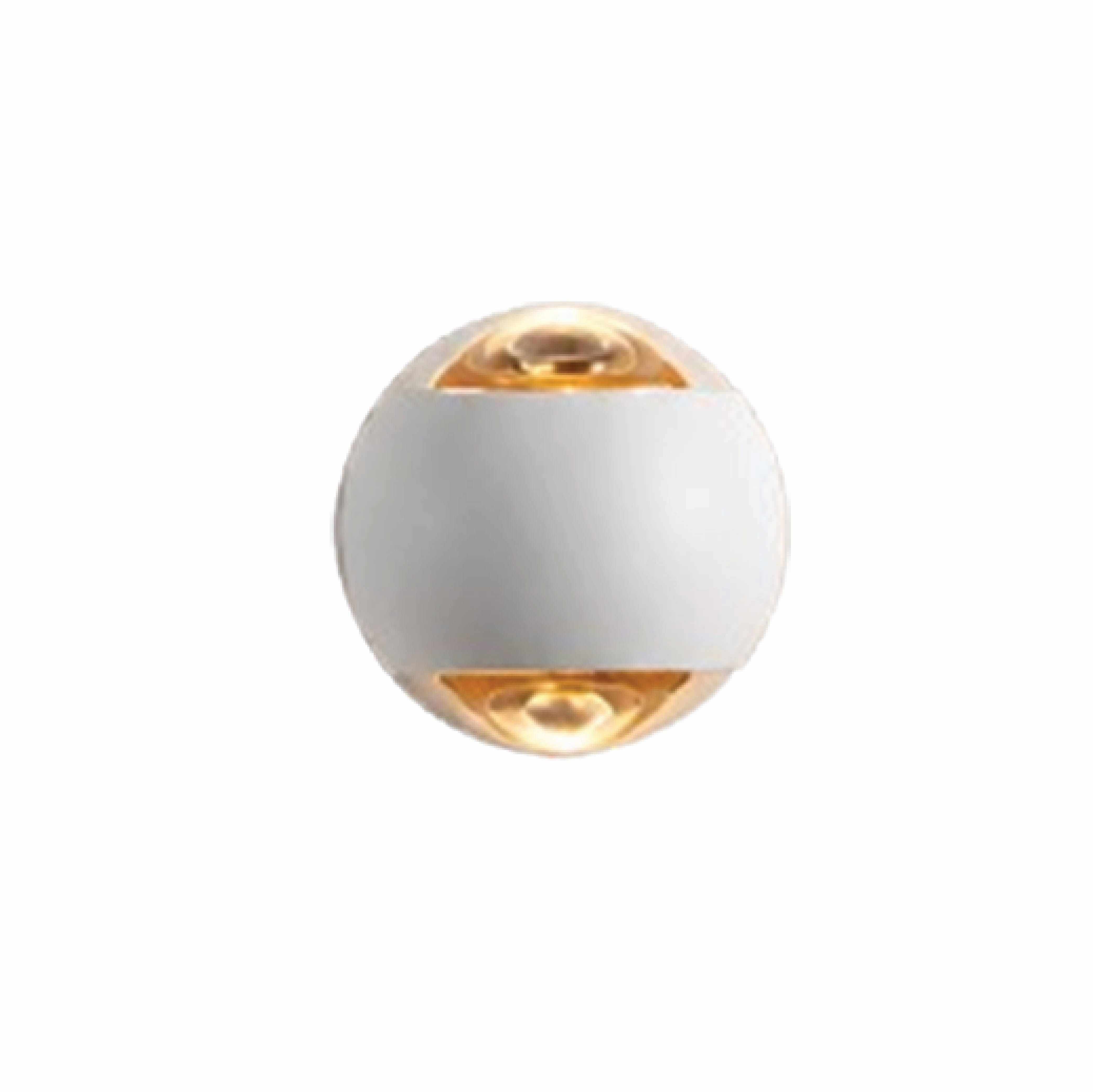 โคมไฟติดผนัง LED SL LIGHTING BOLA 6 วัตต์ WARM WHITE สีขาว_0