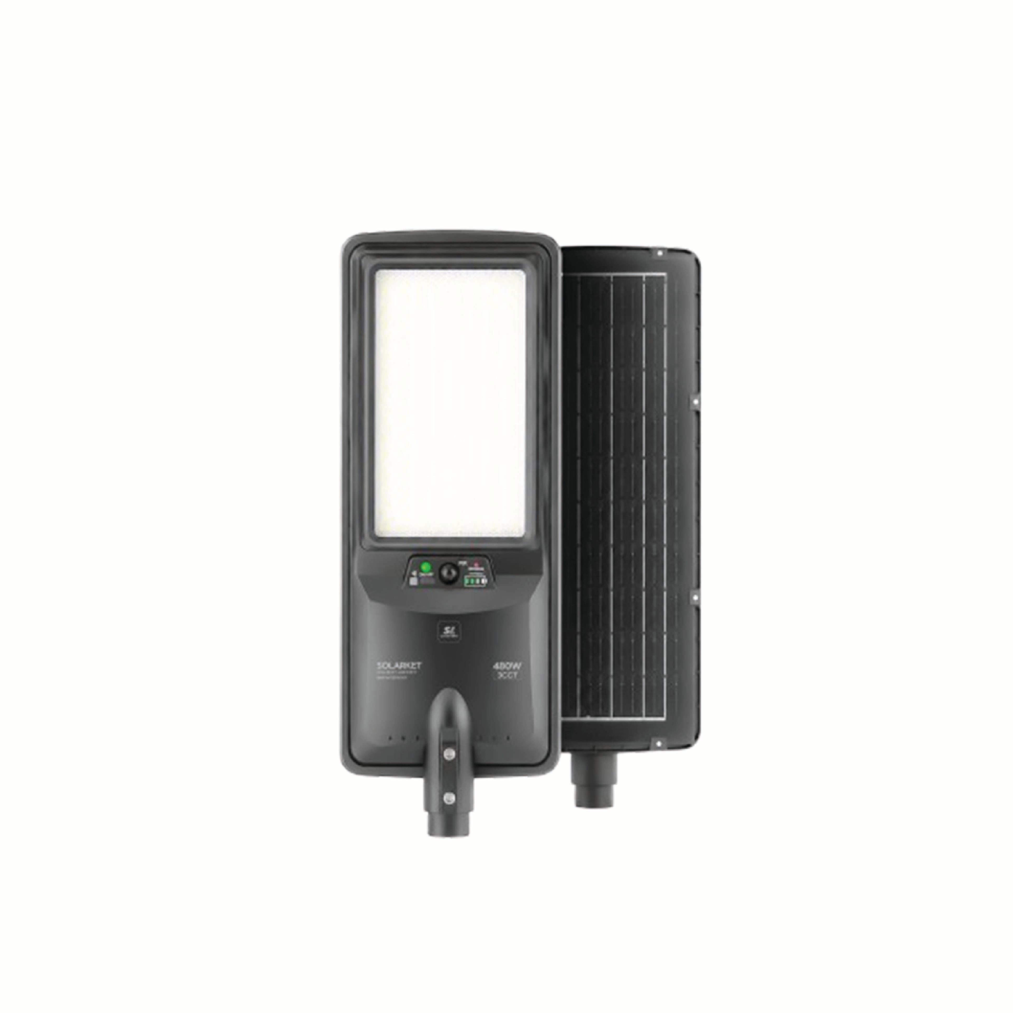 ไฟถนน SOLAR SL LIGHTING SOLARKET 480 วัตต์ WARM WHITE/COOL WHITE/DAY LIGHT สีดำ_0