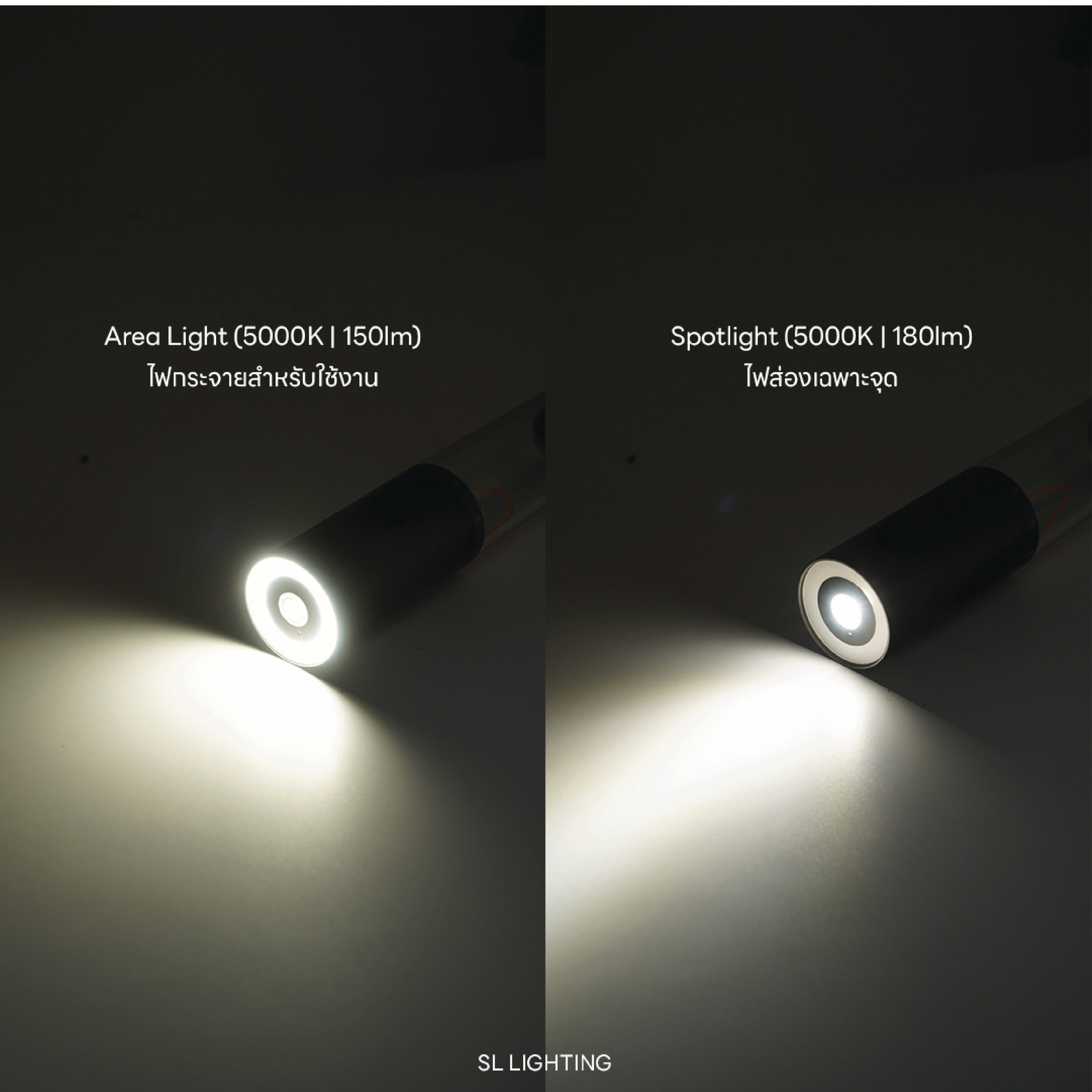 ไฟตั้งโต๊ะพกพา SL LIGHTING รุ่น FILA LINE WRAM WHITE/PURE WHITE_1