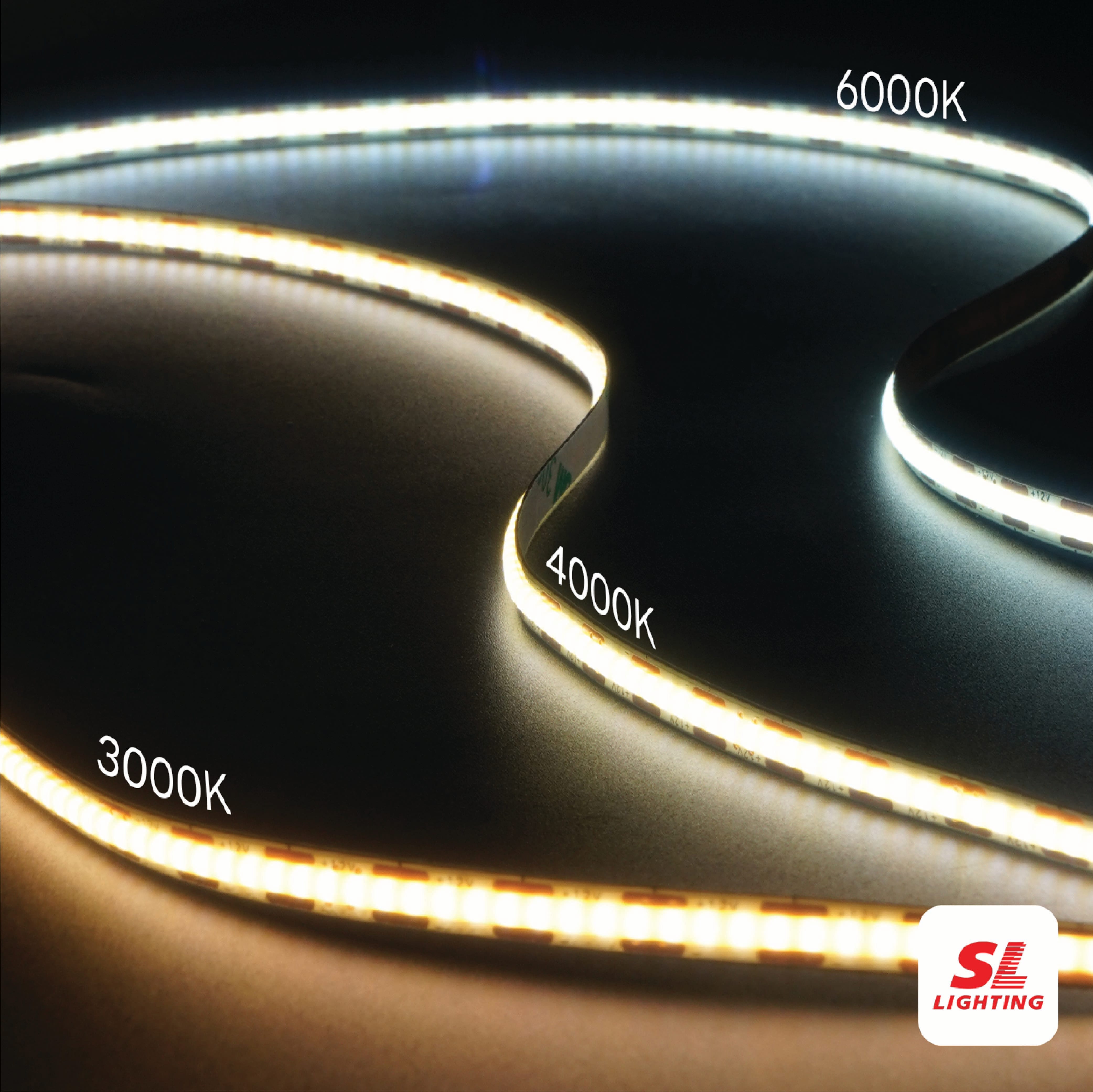 ไฟเส้น LED SL LIGHTING COB 12V 10 วัตต์ 5 เมตร WARM WHITE_2