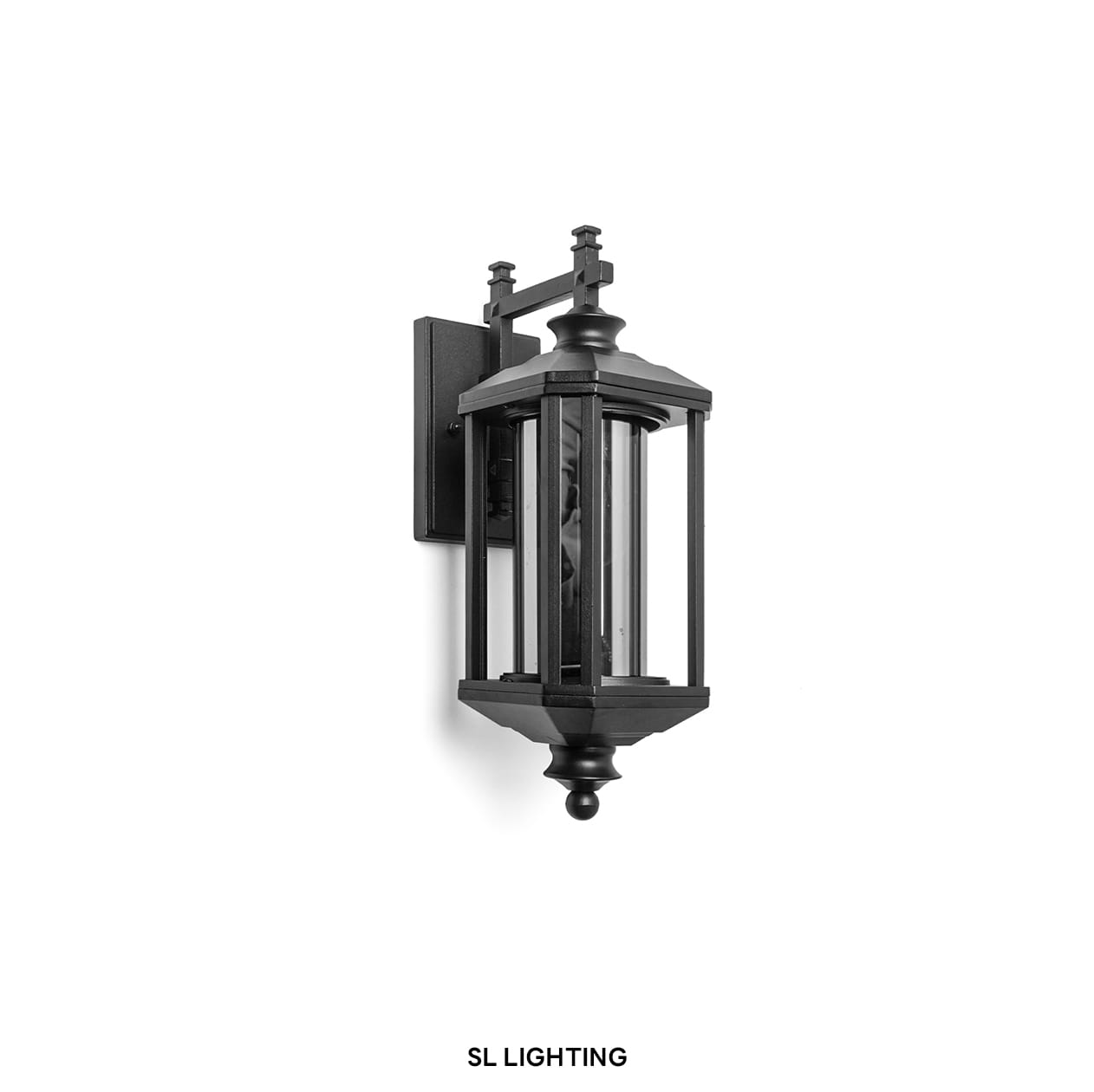 ไฟผนังภายนอก SL LIGHTING 5044W E27 สีดำ เล็ก_2