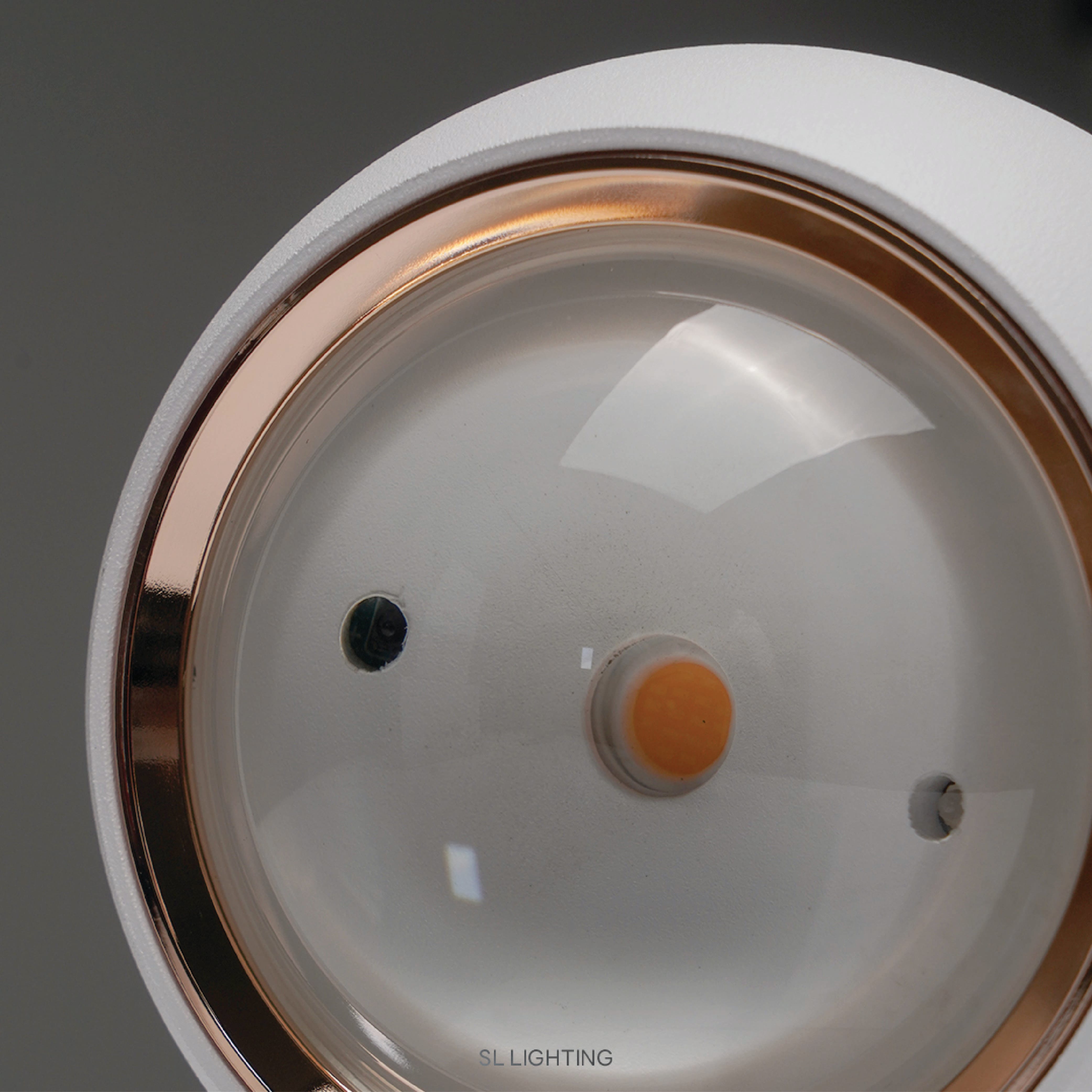โคมไฟติดผนัง LED SL LIGHTING BOLA 6 วัตต์ WARM WHITE สีดำ_5