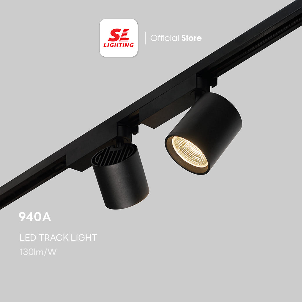 แทรคไลท์ LED SL LIGHTING 940A 30 วัตต์ WARM WHITE สีดำ THD<15%_6