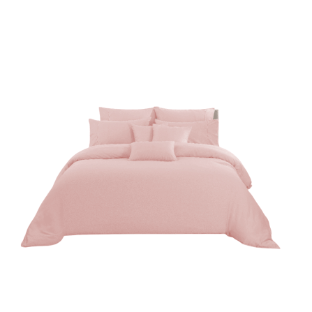 ปลอกผ้านวม คิงไซซ์ AKEMI รุ่น Colour Radiant 9557108579248 ขนาด 257 x 229 ซม. สี Ballet Pink_0