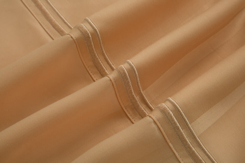 ชุดผ้าปูที่นอน 6 ฟุต 5 ชิ้น AKEMI รุ่น EARNEST DOBBY 9557108543195 สี NOVA GLOW SAND (ไม่รวมผ้านวม)_4