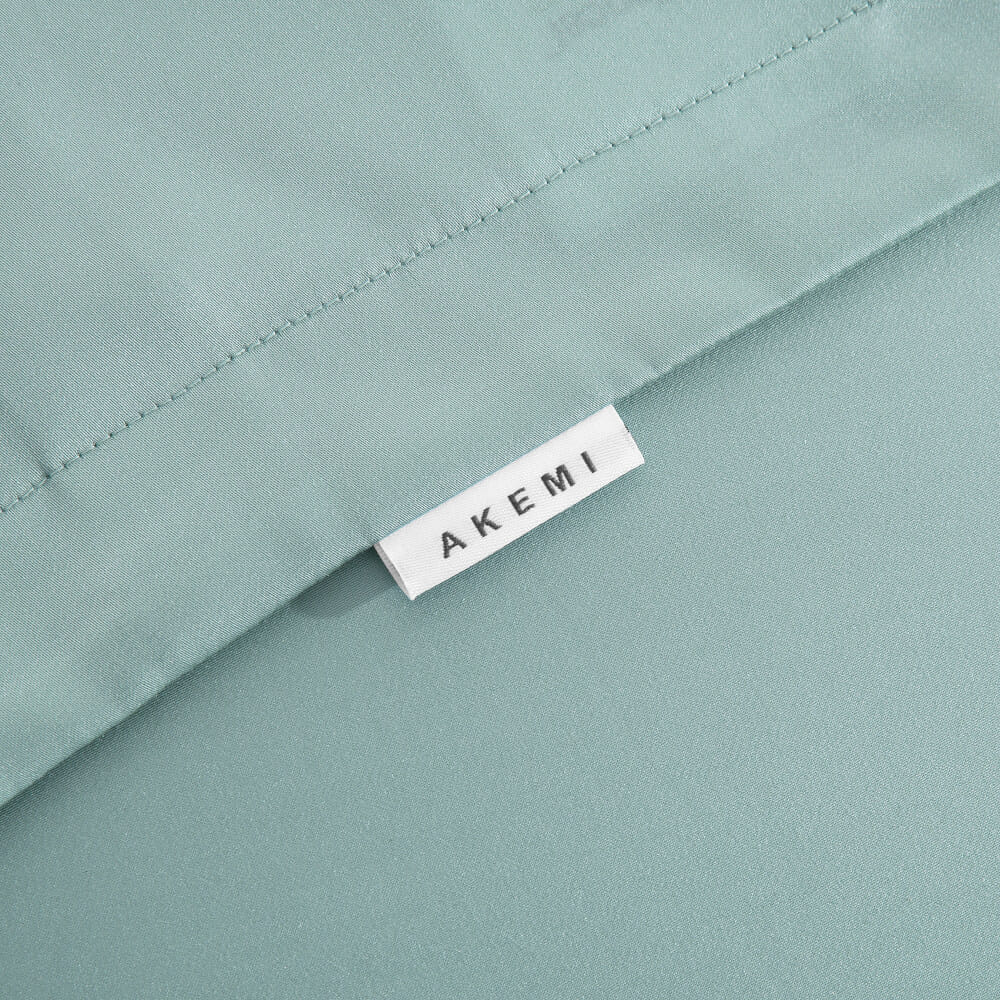 ชุดผ้าปูที่นอน 6 ฟุต 5 ชิ้น AKEMI รุ่น Gladice Solid 9557108483446 สี Jade Green (ไม่รวมผ้านวม)