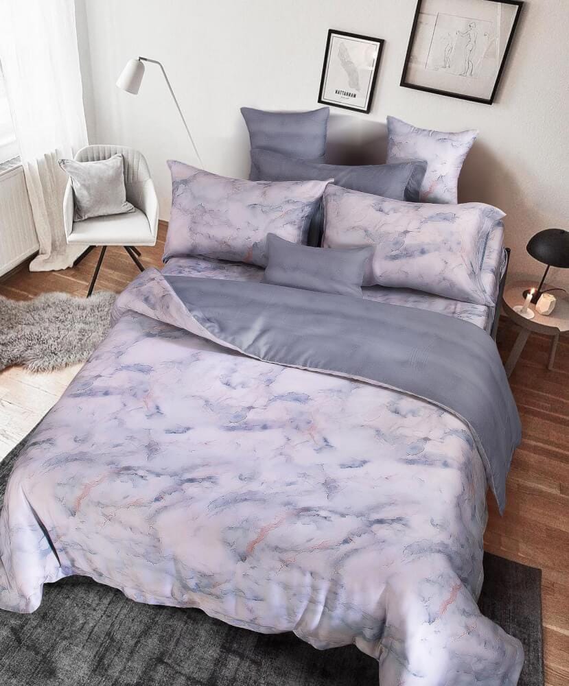 ชุดผ้าปูที่นอน 5 ฟุต 5 ชิ้น AKEMI รุ่น VIRTUOUS PRINTS 9557108108882 สี LOVIASSA (ไม่รวมผ้านวม)_2