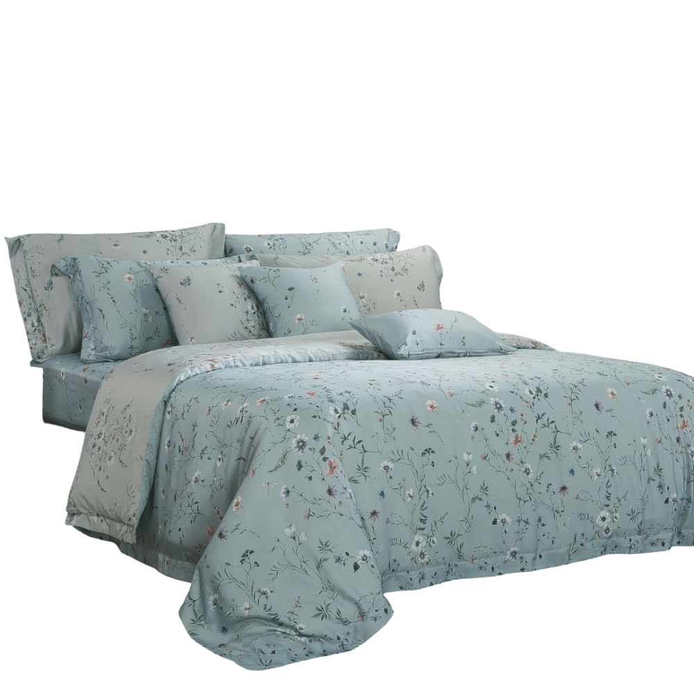 ชุดผ้าปูที่นอน 5 ฟุต 5 ชิ้น AKEMI รุ่น VIRTUOUS PRINTS 9557108109452 YENROSANA (ไม่รวมผ้านวม)_0