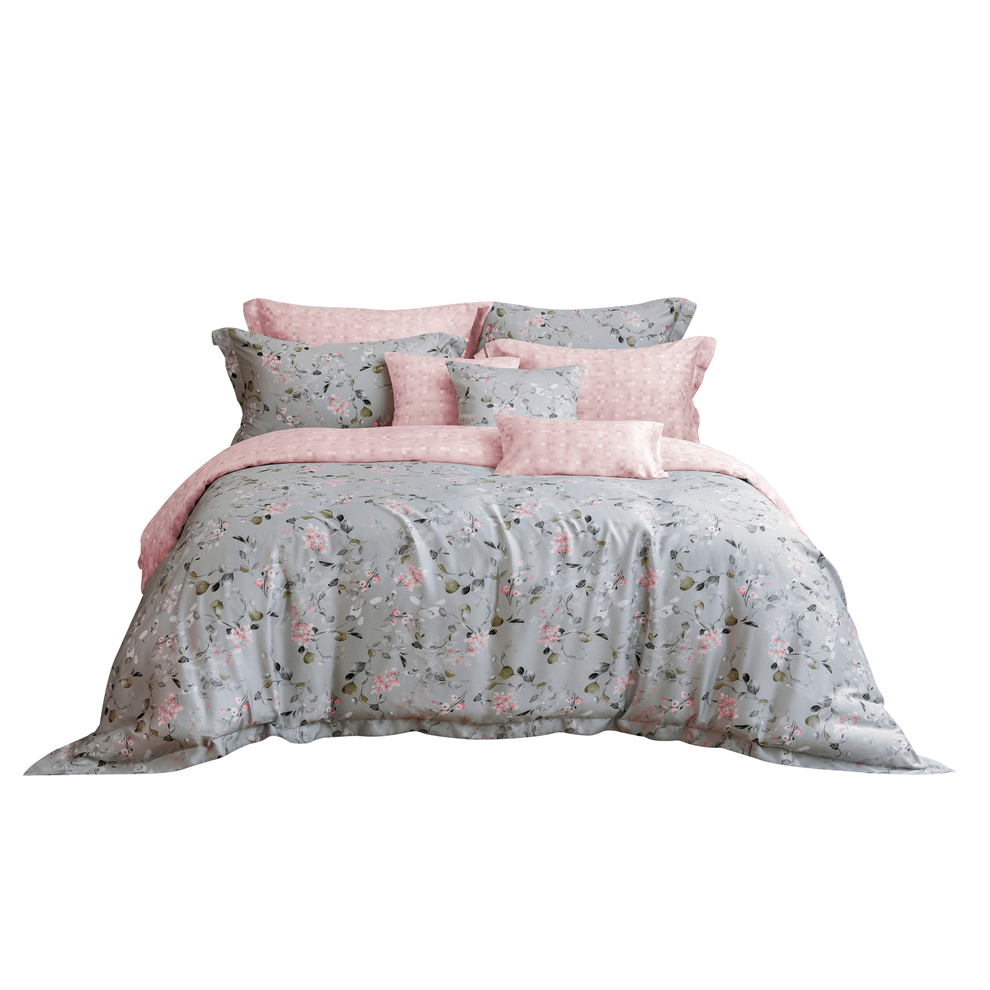 ชุดผ้าปูที่นอน 6 ฟุต 5 ชิ้น AKEMI รุ่น ARDENT PRINTS 9557108479111 สี VEFERA (ไม่รวมผ้านวม)_0