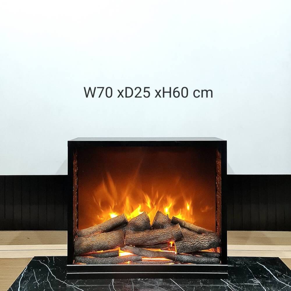 จอเตาผิงไฟฟ้า A.X FIREPLACES รุ่น AX-HP 1 ขนาด 70X25X60 ซม. ระบบไฟ LED_3