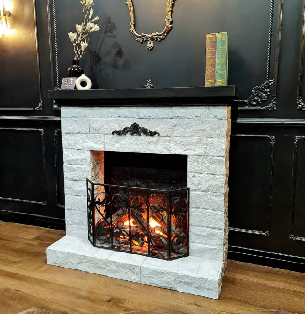 เตาผิงไฟฟ้า A.X FIREPLACES รุ่น AX-HP 12 ขนาด  110 X 40 X 105 ซม. ระบบไฟ LED_3