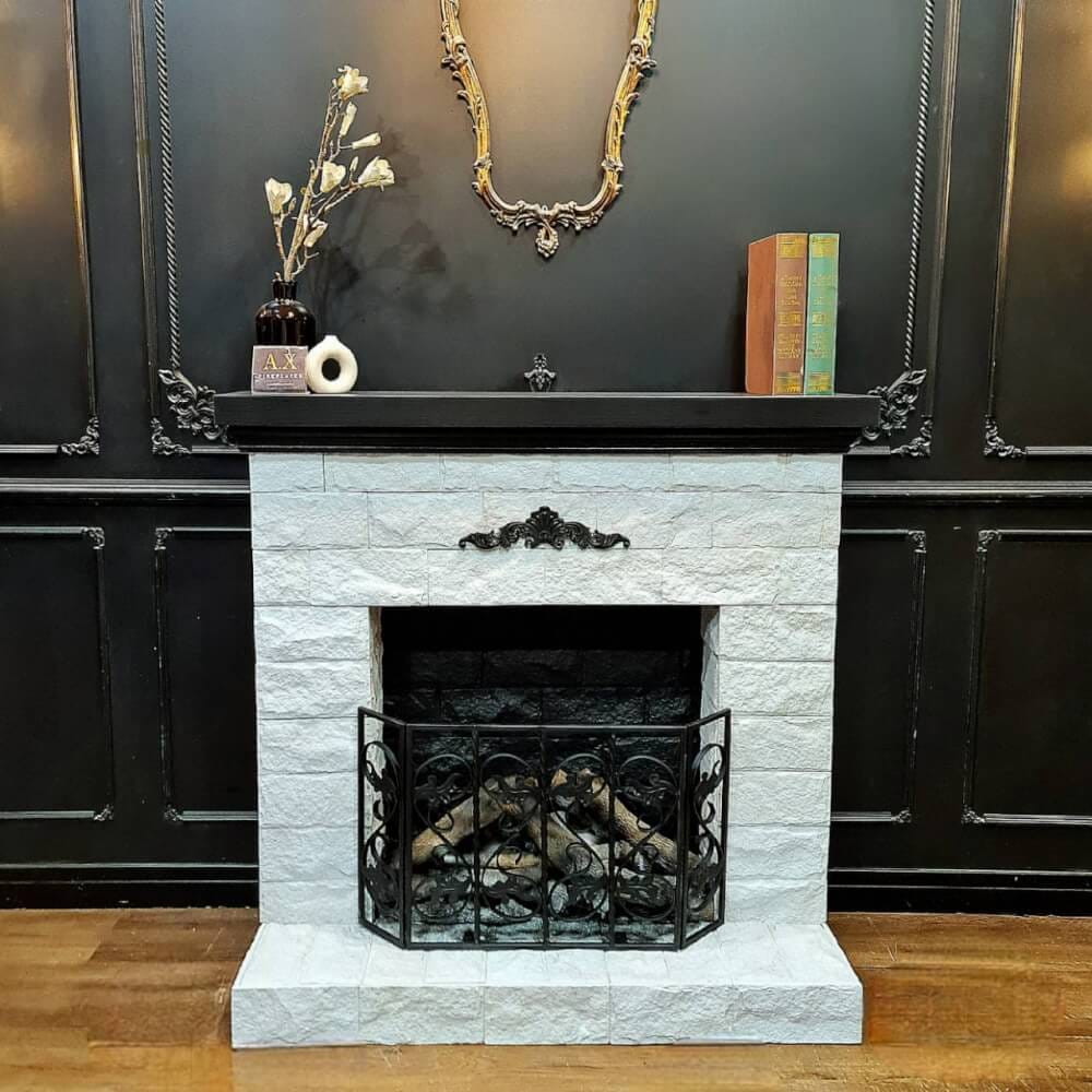 เตาผิงไฟฟ้า A.X FIREPLACES รุ่น AX-HP 12 ขนาด  110 X 40 X 105 ซม. ระบบไฟ LED_2