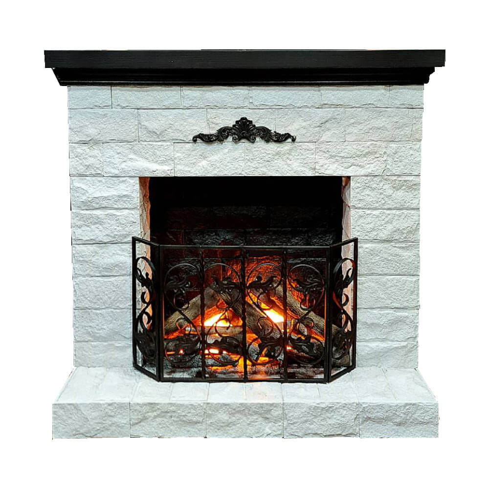เตาผิงไฟฟ้า A.X FIREPLACES รุ่น AX-HP 12 ขนาด  110 X 40 X 105 ซม. ระบบไฟ LED_0