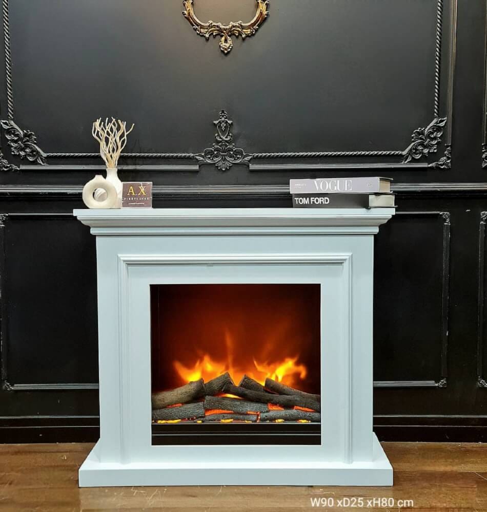 เตาผิงไฟฟ้า A.X FIREPLACES รุ่น AX-HP 13 ขนาด  90 X 25 X 80 ซม. ระบบไฟ LED_1