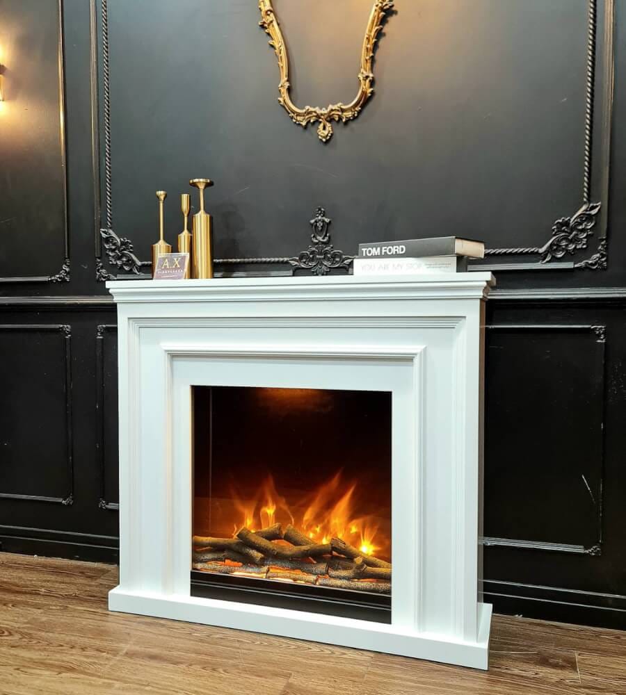 เตาผิงไฟฟ้า A.X FIREPLACES รุ่น AX-HP 14 ขนาด  100 X 25 X 90 ซม. ระบบไฟ LED_4