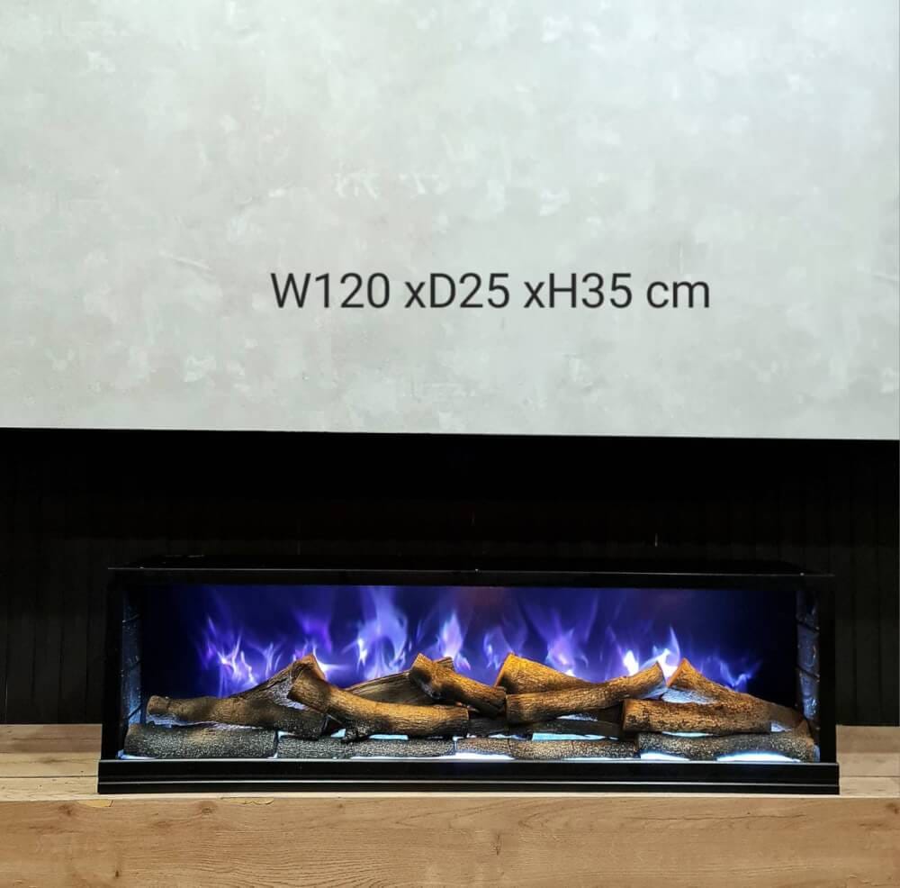 จอเตาผิงไฟฟ้า A.X FIREPLACES รุ่น AX-HP 5 ขนาด 120x25x35 ซม. ระบบไฟ LED _3