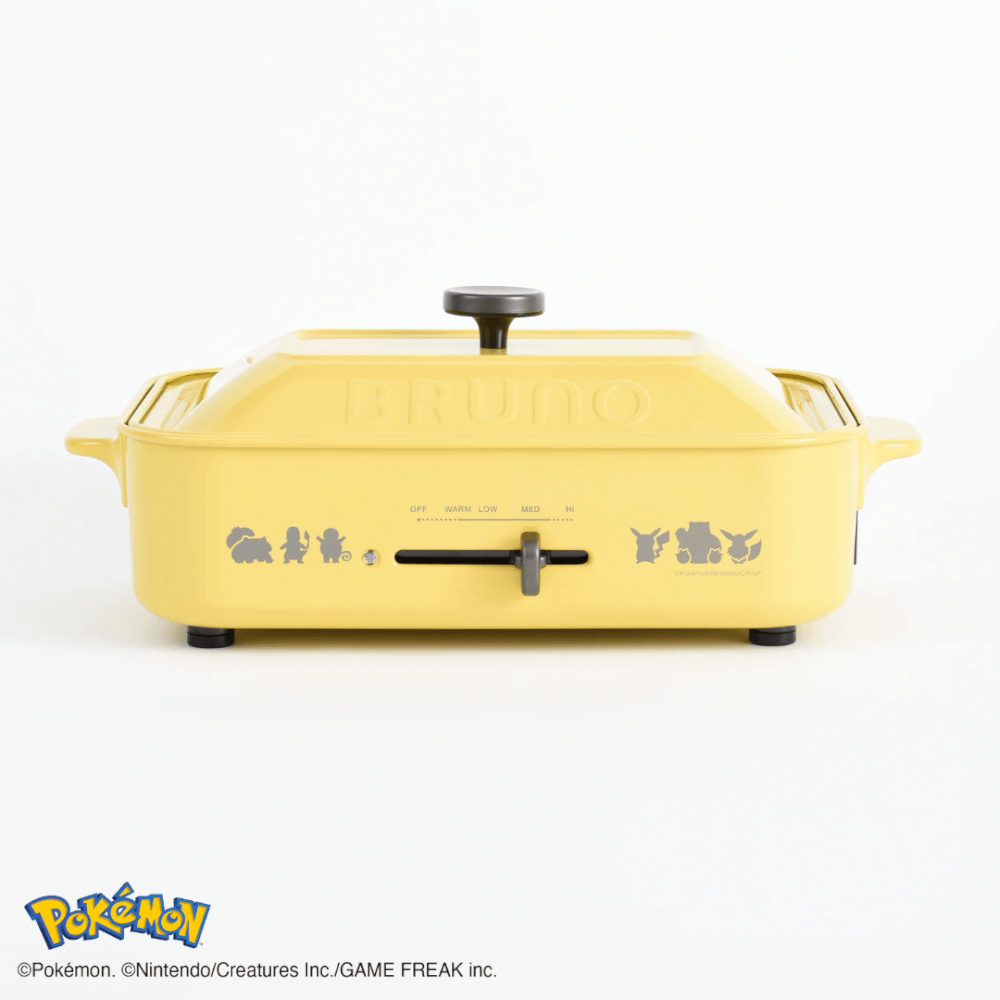 กระทะไฟฟ้าอเนกประสงค์ BRUNO X POKEMON COMPACT HOT PLATE BOE059-PKM LIMITED EDITION_2