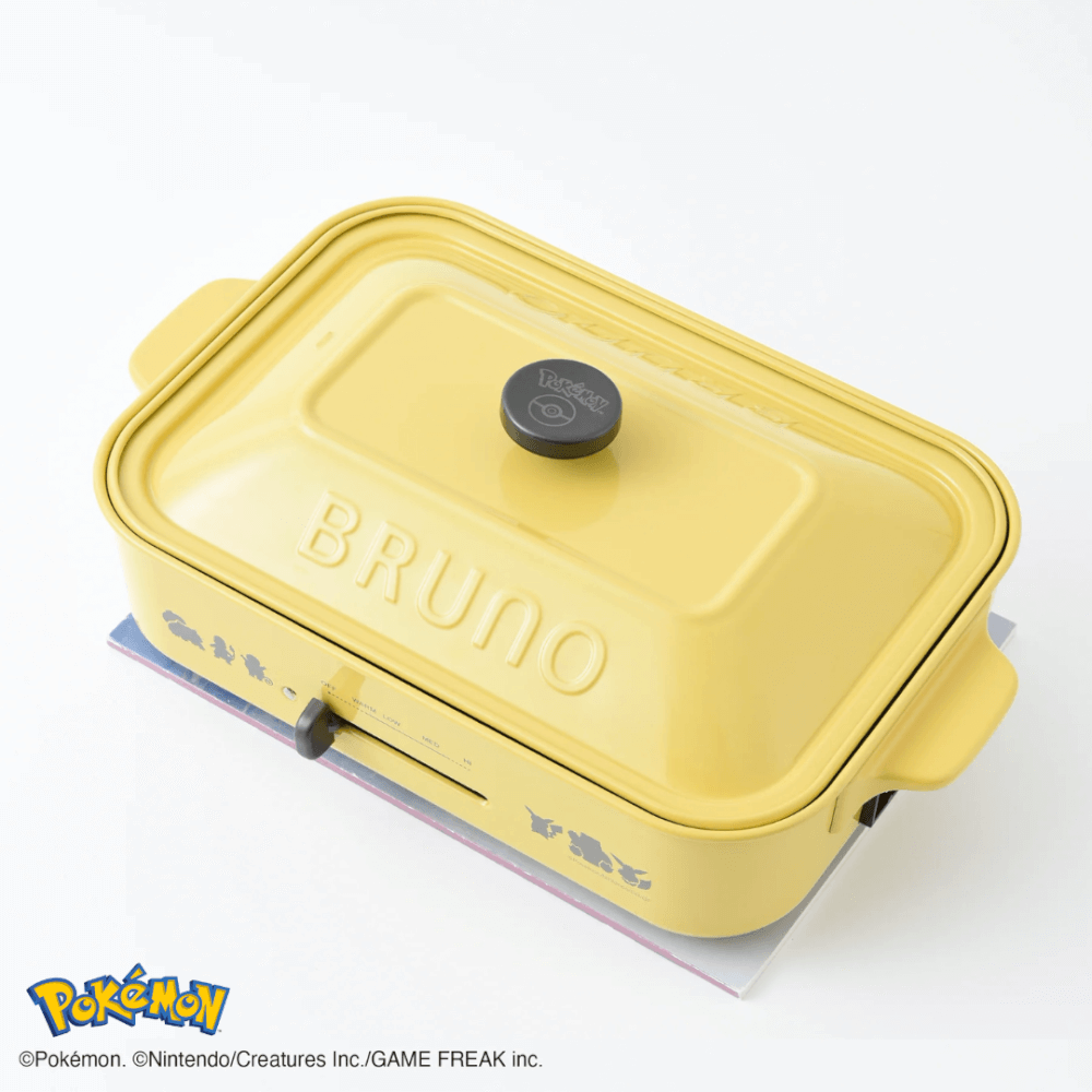 กระทะไฟฟ้าอเนกประสงค์ BRUNO X POKEMON COMPACT HOT PLATE BOE059-PKM LIMITED EDITION_3