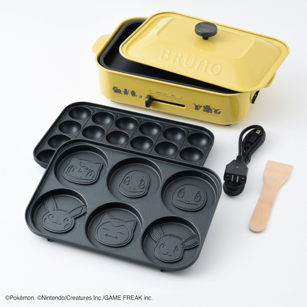 กระทะไฟฟ้าอเนกประสงค์ BRUNO X POKEMON COMPACT HOT PLATE BOE059-PKM LIMITED EDITION_4