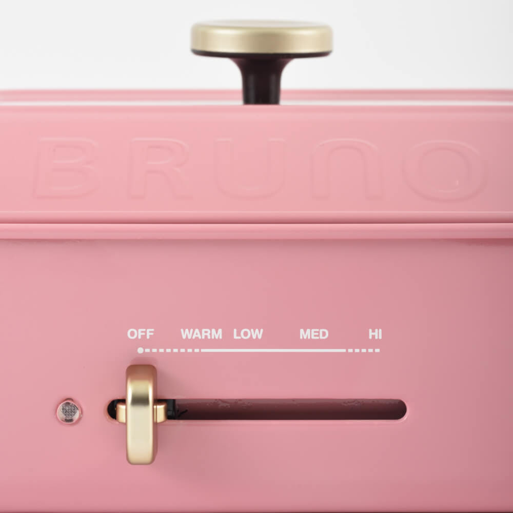 กระทะไฟฟ้าอเนกประสงค์ BRUNO COMPACT HOT PLATE BOE021-SHPK สีชมพู_5