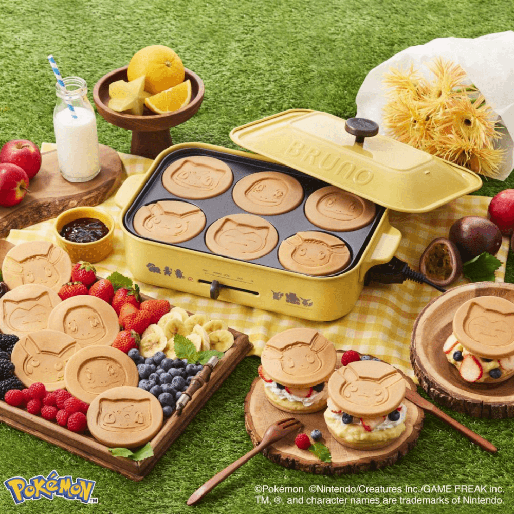 กระทะไฟฟ้าอเนกประสงค์ BRUNO X POKEMON COMPACT HOT PLATE BOE059-PKM LIMITED EDITION_11