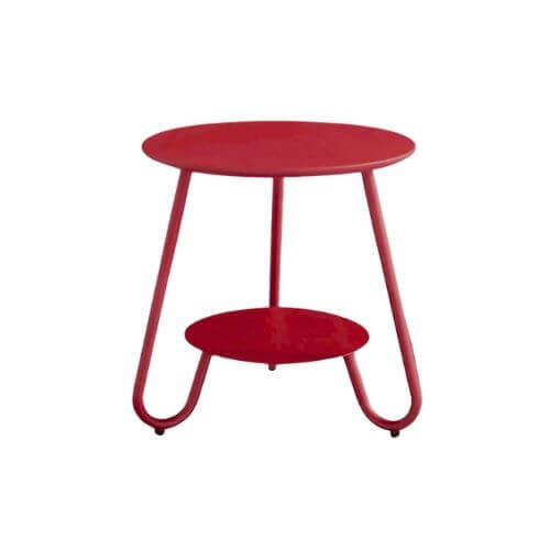 โต๊ะสนามอะลูมิเนียม ARTGARDEN & DECOR รุ่น LOFT CHAIR ขนาด 50*50*55 ซม สีแดง