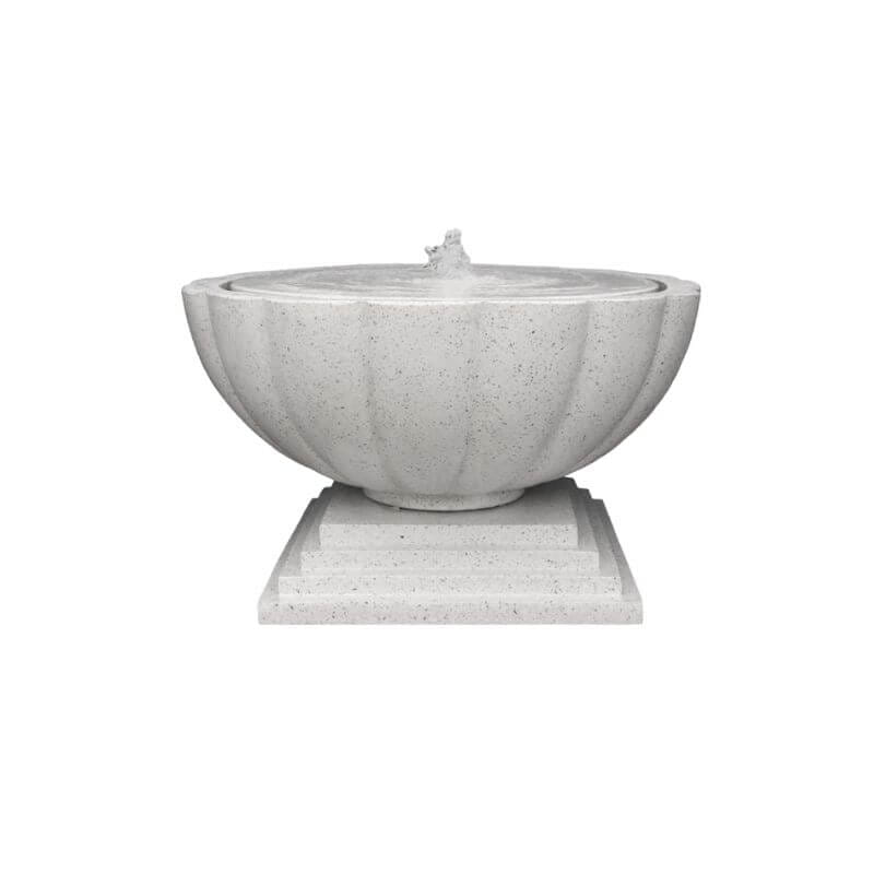 น้ำล้นหินขัดเสริมฮวงจุ้ย ARTGARDEN & DECOR รุ่น TMF-0473 ขนาด 85*85*50 ซม สีขาว_0