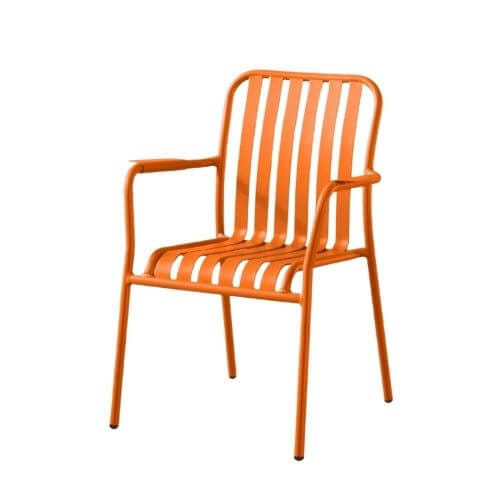 เก้าอี้สนามอะลูมิเนียม ARTGARDEN & DECOR รุ่น LOFT CHAIR ขนาด 62&times;62&times;85 ซม สีส้ม