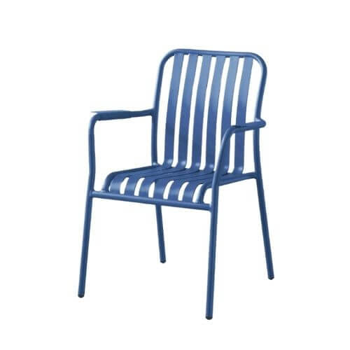 เก้าอี้สนามอะลูมิเนียม ARTGARDEN & DECOR รุ่น LOFT CHAIR ขนาด 62&times;62&times;85 ซม สีน้ำเงิน