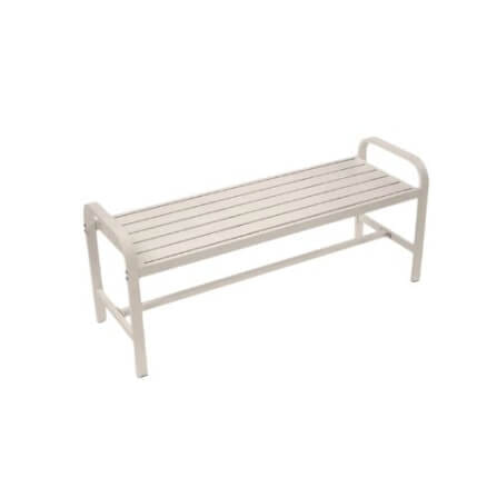 ม้านั่งสนามอะลูมิเนียม ARTGARDEN & DECOR รุ่น LOFT CHAIR ขนาด 125*42*52 ซม สีกากี_1