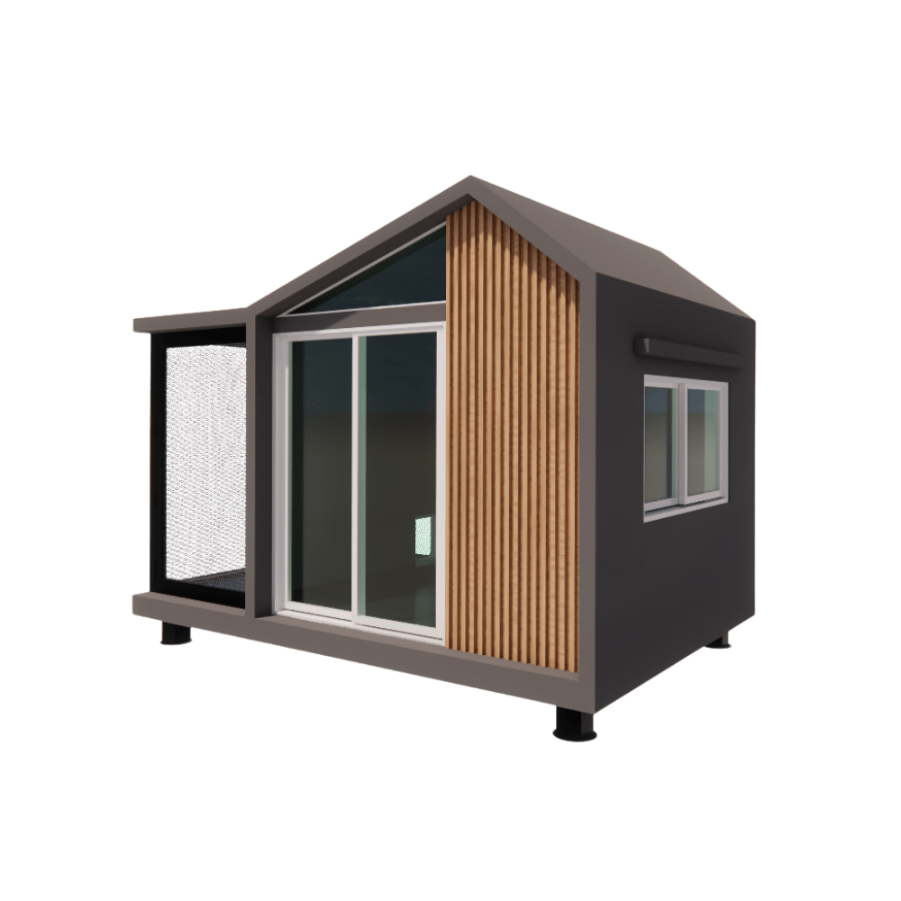 บ้านสัตว์เลี้ยง MUMU D&C PET HOUSE รุ่น LOFT DEN ขนาด 180X250X200 ซม._1