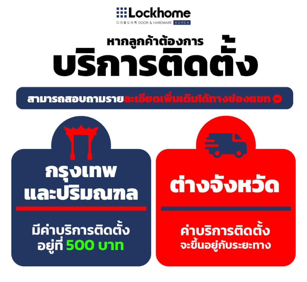 กลอนดิจิตอล LOCKHOME รุ่น INSPIREN25 กดรหัสและคีย์การ์ด สีดำ ประตูบานเลื่อน สำหรับบ้านและออฟฟิศ_5