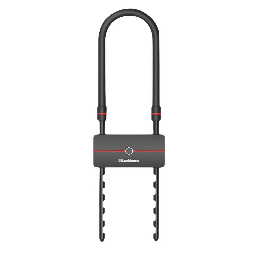 กุญแจจักรยาน แบบสแกนลายนิ้วมือ LOCKHOME รุ่น LH685 ปลดล็อกผ่านบลูทูธ กันน้ำ IP67_0