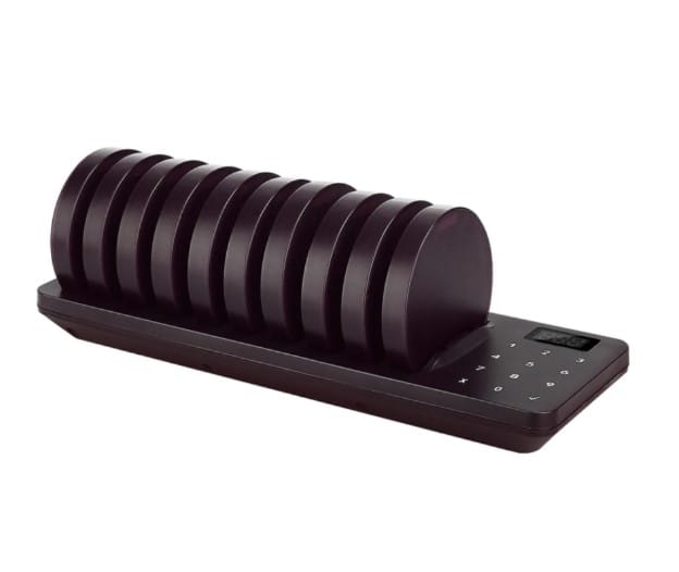 เครื่องเรียกคิวไร้สาย WINMAX จำนวน 10 คิว รุ่น P712 สีดำ