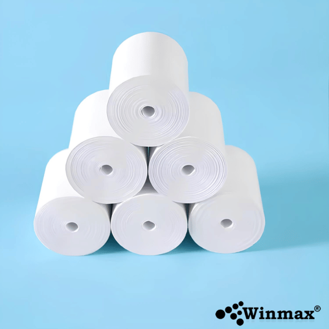กระดาษความร้อน WINMAX P807 ขนาด 57*40 MM. 10 ม้วน