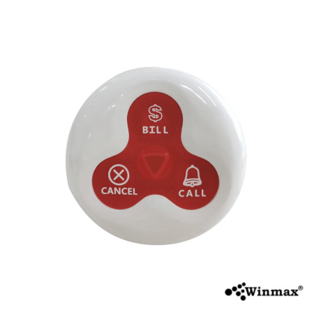 ปุ่มกดเรียกคิว WINMAX K-H3-TR สีแดง_0