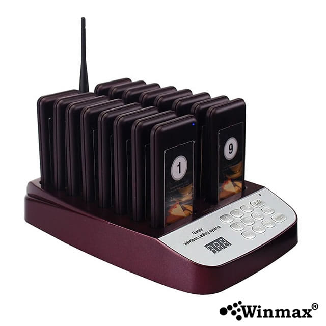 เครื่องเรียกคิวไร้สาย WINMAX 16 คิว รุ่น P720_1