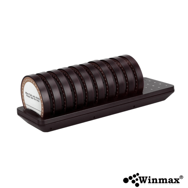 เครื่องเรียกคิวไร้สาย WINMAX จำนวน 10 คิว รุ่น P712 สีดำ_2