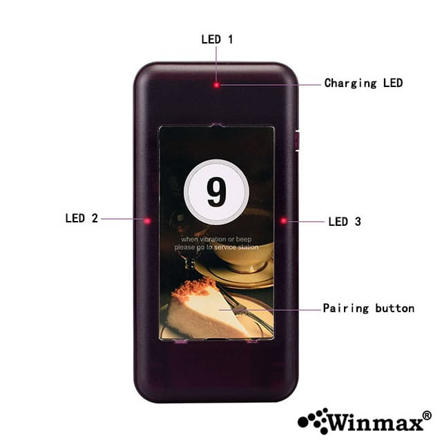 เครื่องเรียกคิวไร้สาย WINMAX 16 คิว รุ่น P720_3
