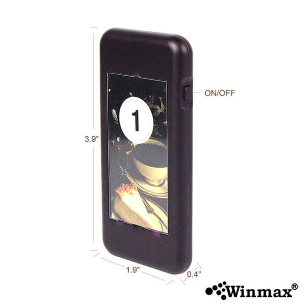 เครื่องเรียกคิวไร้สาย WINMAX รุ่น P730 รองรับ 20 คิว_1