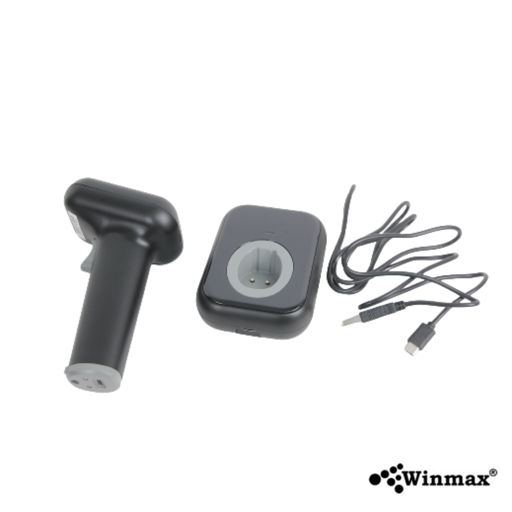 เครื่องสแกนบาร์โค้ดไร้สาย WINMAX-YK-WHS26W สีดำ ( WIRELESS)_2