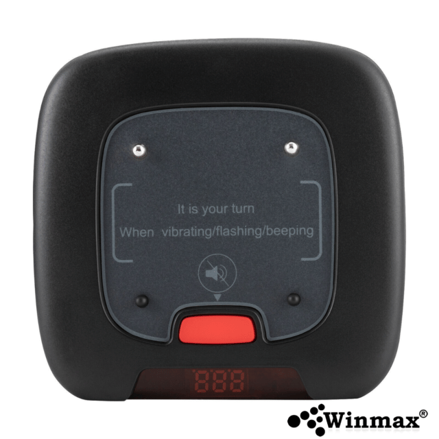 เครื่องเรียกคิวไร้สาย WINMAX จำนวน 20 คิว รุ่น P732 สีดำ_6