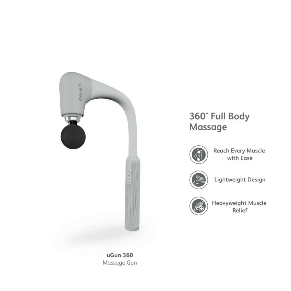 ปืนนวดไฟฟ้า OSIM รุ่น UGUN 360 เทา_8