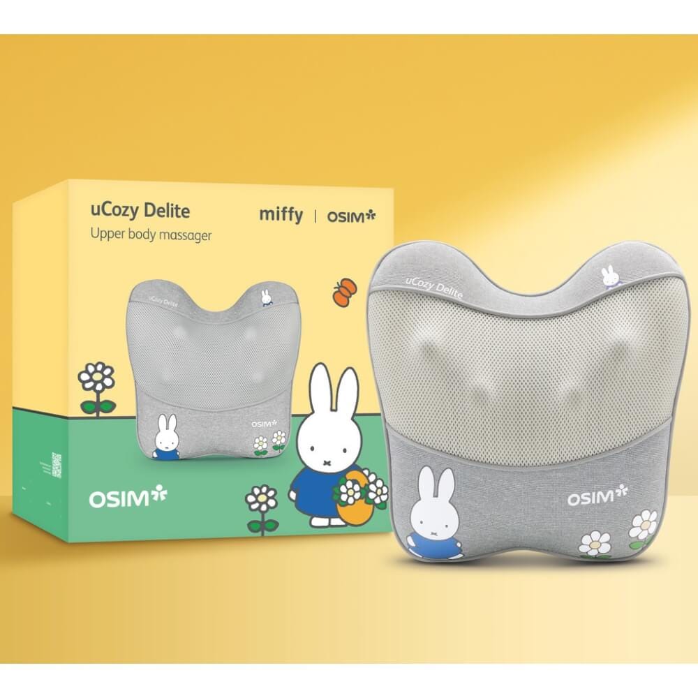 หมอนนวดอเนกประสงค์ OSIM รุ่น UCOZY DELITE เทา (สินค้าไม่มีลาย CHARECTER MIFFY)_5