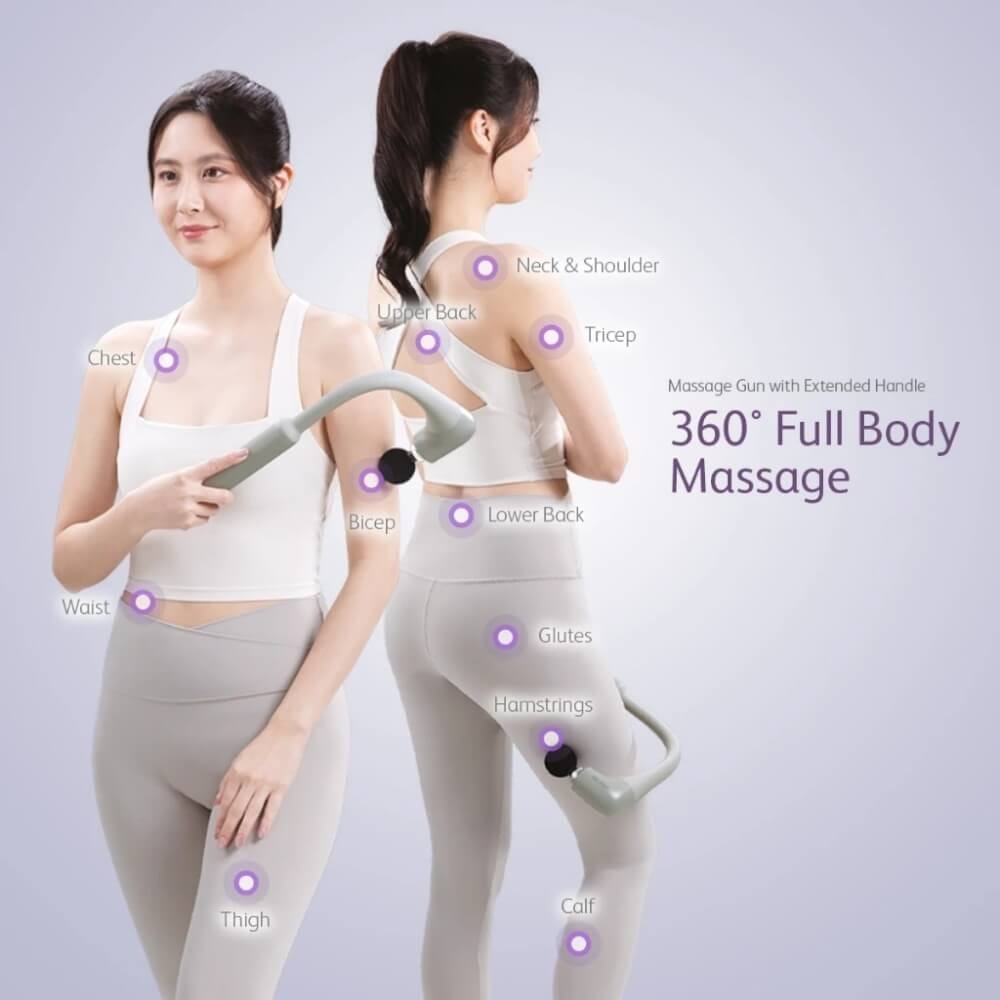 ปืนนวดไฟฟ้า OSIM รุ่น UGUN 360 เทา