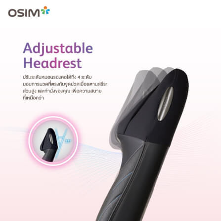 เบาะนวดไฟฟ้า OSIM รุ่น UJOLLY SYNC ดำ_1