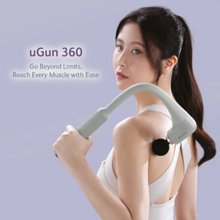 ปืนนวดไฟฟ้า OSIM รุ่น UGUN 360 เทา_1