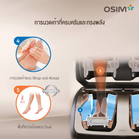 เครื่องนวดน่อง ต้นขา ฝ่าเท้า OSIM รุ่น USQUEEZ3 ดำ_3