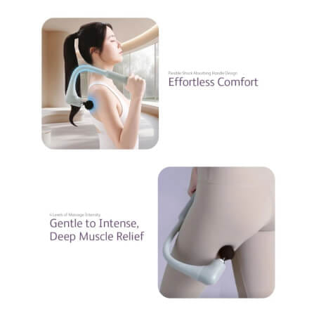 ปืนนวดไฟฟ้า OSIM รุ่น UGUN 360 เทา_3